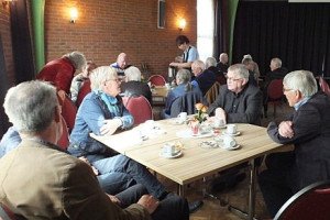 Leuke bijeenkomst van oudere PvdA-ers op 13 april met o.a. Rein Munniksma, Wim Zwaan en Jeep Plantinga