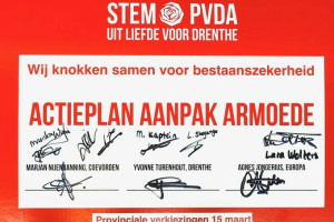 PvdA Drenthe lanceert Actieplan Aanpak Armoede